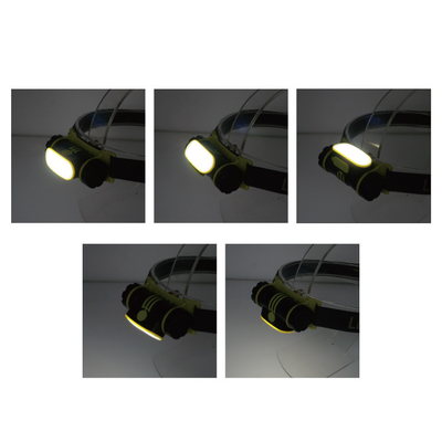 Lampe-torche campante compacte rechargeable de LED vague réglable de main de ceinture de 2200 heures-milliampère