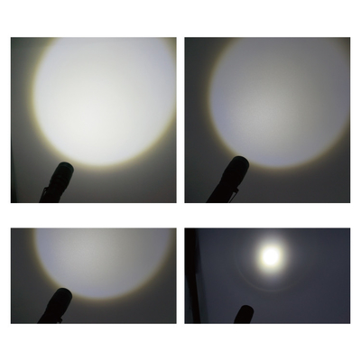 Matériel élevé d'alliage d'aluminium de lumen de lampe-torche du Cree aa EDC LED de bouton poussoir