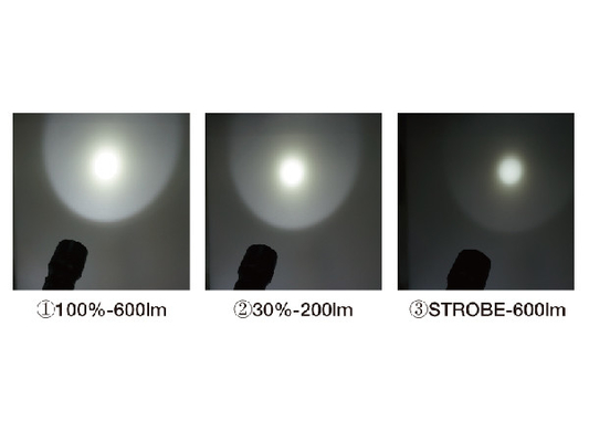 Résistance à l'eau de plongée de la lampe-torche IPX8 de Handsize LED avec la batterie d'ion de 18650 Li