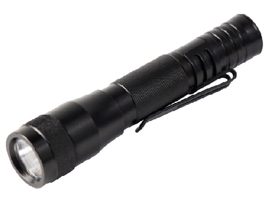 Lampes-torches de porte-clés d'éclat d'EDC, mini lampes-torches menées faites sur commande d'alliage titanique