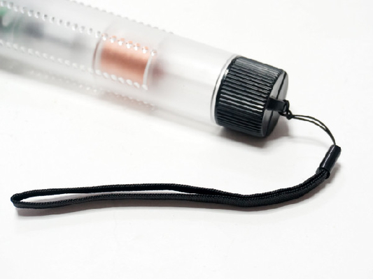 Couleur blanche transparente rechargeable de secousse de lampe-torche du secours LED de main imperméable