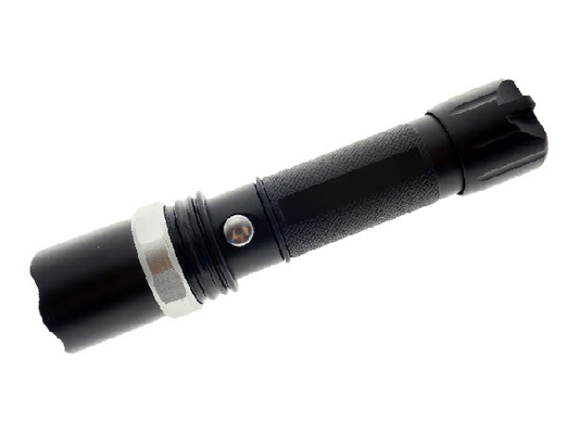 Lampe-torche menée de forte intensité tenue dans la main de bourdonnement, poids léger de lampe-torche de 18650 EDC