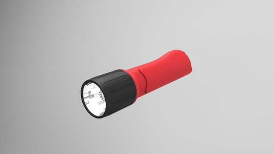 Lampe-torche d'une sécurité inhérente IPX7 imperméable lumineux superbe du sapeur-pompier LED
