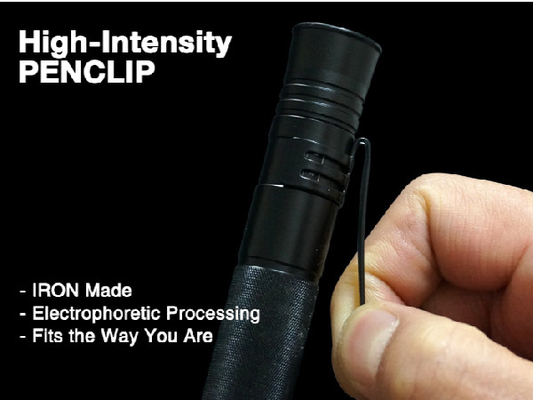 Le stylet de 150 lumens a mené la lampe-torche, lumière menée de stylo de poche d'intense luminosité