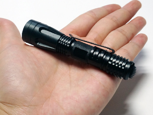 Excellente mini résistance à l'eau de la lampe-torche IPX7 de LED Keychain 0.5W de puissance de sortie