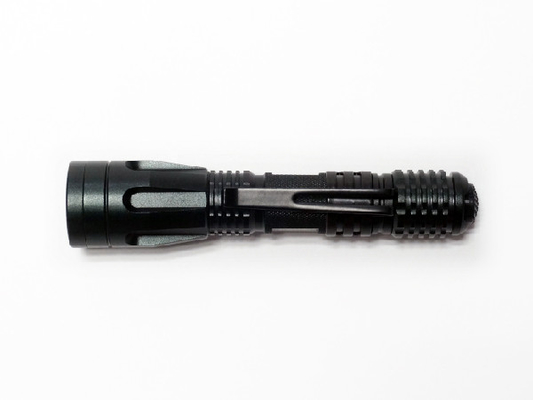 A7075 lampe-torche aérienne de la catégorie LED Keychain avec l'agrafe de forte intensité de stylo