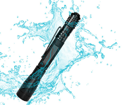 La température de couleur extérieure puissante de la forme 80lm 6400K de stylo de lampe-torche de LED