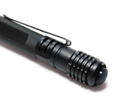 Type plat gravé de lentille de lampe-torche tactique de stylo de l'alliage d'aluminium 2AAA