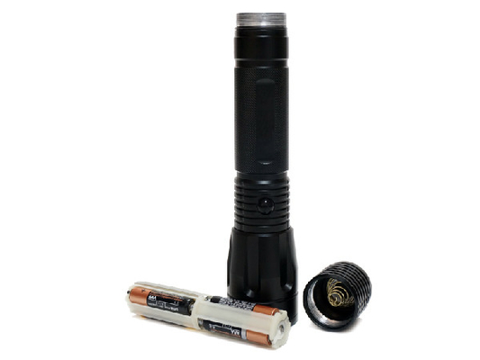Puissance élevée campante tactique de lampe-torche du CREE LED avec 6 * pile sèche de D.C.A.