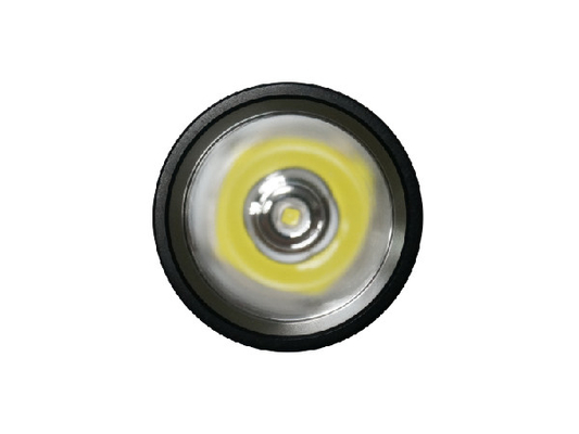 Couleur élevée de noir de lumen de torche menée par lampe-torche de police d'A6063 Atex