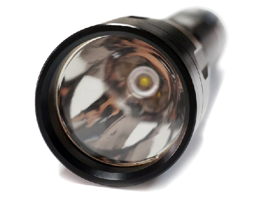 Torche tactique militaire campante, lampe-torche tactique de stroboscope de bouton poussoir