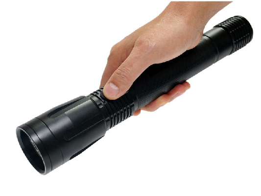 Matériel lumineux élevé d'alliage d'aluminium de la lampe-torche A6063 de police de Cree