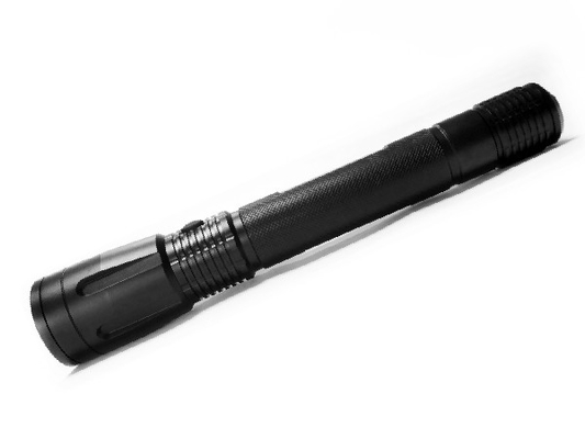 Camping fort mené chassant le matériel adapté aux besoins du client par lampe-torche d'alliage d'aluminium de logo