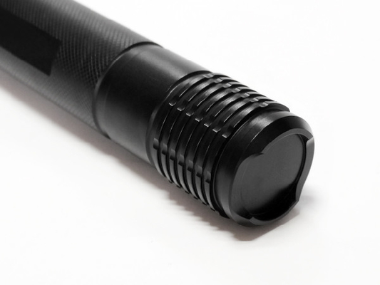 Camping fort mené chassant le matériel adapté aux besoins du client par lampe-torche d'alliage d'aluminium de logo