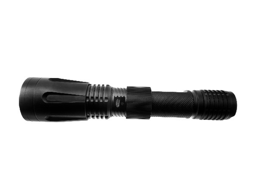 Catégorie militaire rechargeable de la lampe-torche 500LM 6W d'EDC LED avec la lentille plate