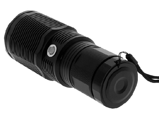 30W la lampe-torche tactique militaire, police a mené la batterie rechargeable de lampes-torches