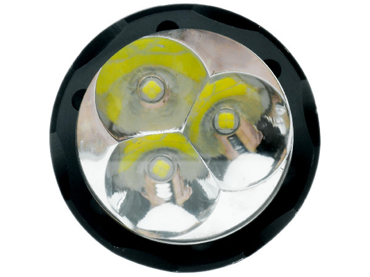 La torche menée la plus lumineuse de 4 x 18650 trépieds, lampe-torche menée tactique rechargeable