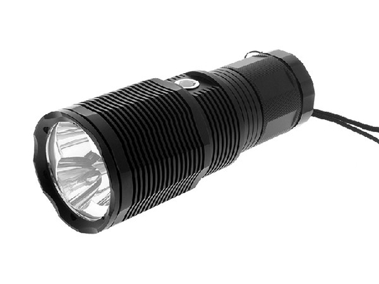 Torche menée par Ncerechargeable de résistant à l'eau, lampe-torche tactique rechargeable