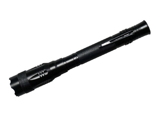 Logo personnalisable 2AA LED de lampe-torche chaude de stylo de l'alliage d'aluminium pour l'urgence
