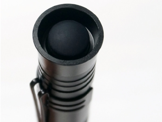 Logo personnalisable 2AA LED de lampe-torche chaude de stylo de l'alliage d'aluminium pour l'urgence