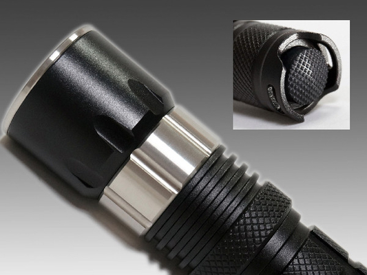 500 lampe-torche 6400K du sapeur-pompier LED de Xml U2 de Cree de lumen pour la sécurité de police