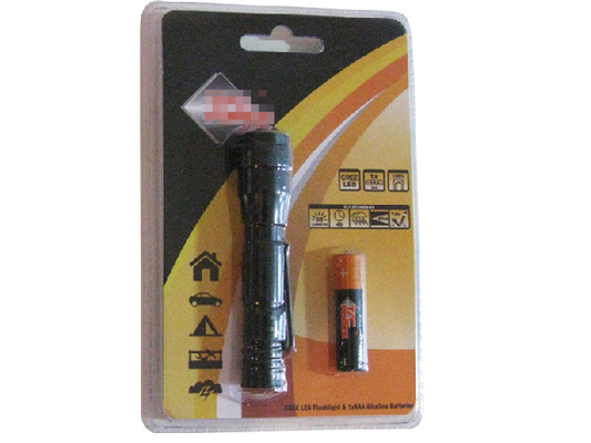 Lampe-torche du Cree Q5 EDC Keychain, lecture flexible de lampe-torche tactique de Keychain