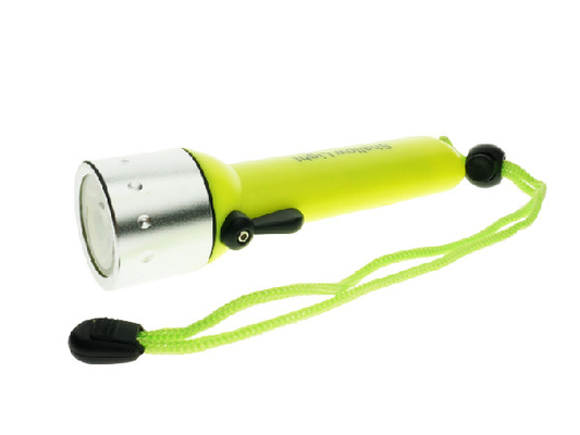 Lampe-torche menée sous-marine professionnelle, 30 mètres de lampe-torche sous-marine de plongée