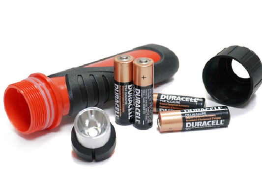 IPX8 imperméabilisent la lampe-torche de plongée menée, 4AA lampe-torche de plongée à l'air de la batterie 10m