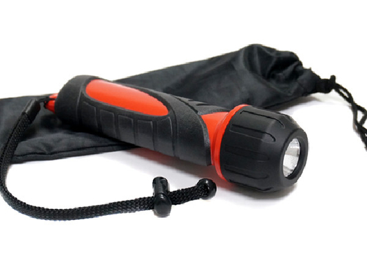 IPX8 imperméabilisent la lampe-torche de plongée menée, 4AA lampe-torche de plongée à l'air de la batterie 10m