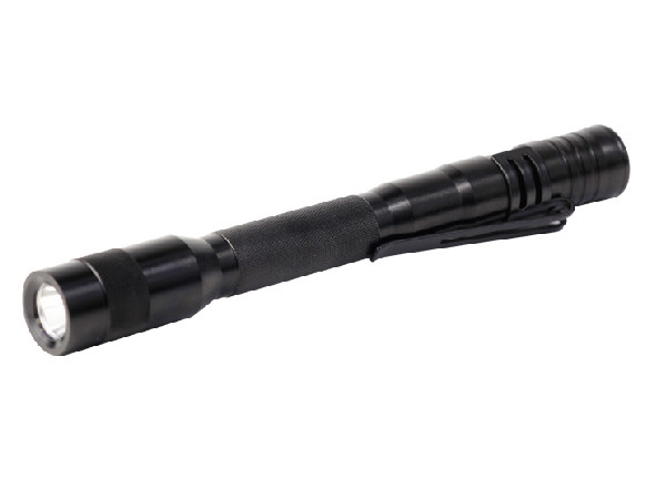 La main fonctionnante classent la mini lampe-torche incroyable protable de 130 batteries des lumens 2AAA avec Penclip