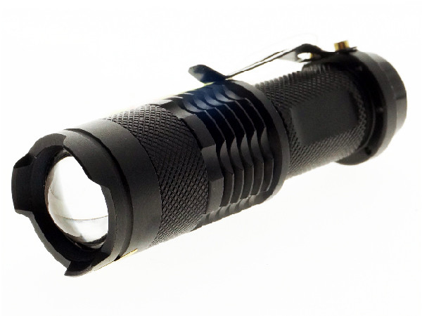 Lumen pratique IPX4 de la lampe-torche 200 de la taille aa EDC LED 10 heures de temps d'exécution léger