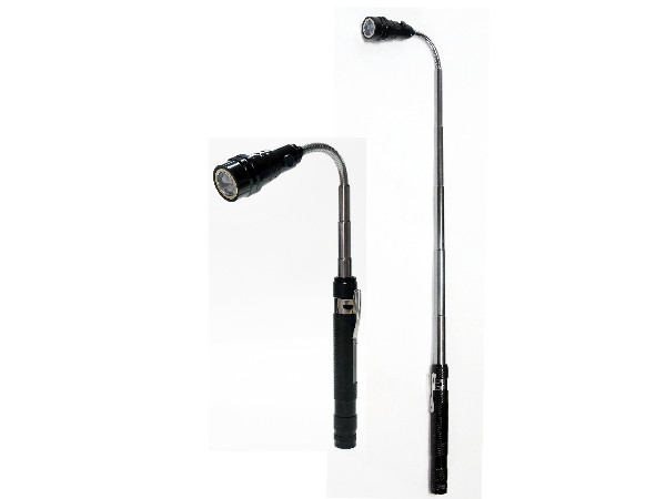 Couleur personnalisable du magnétisme LED de stylo de la lampe-torche 22m de distance extensible de poutre